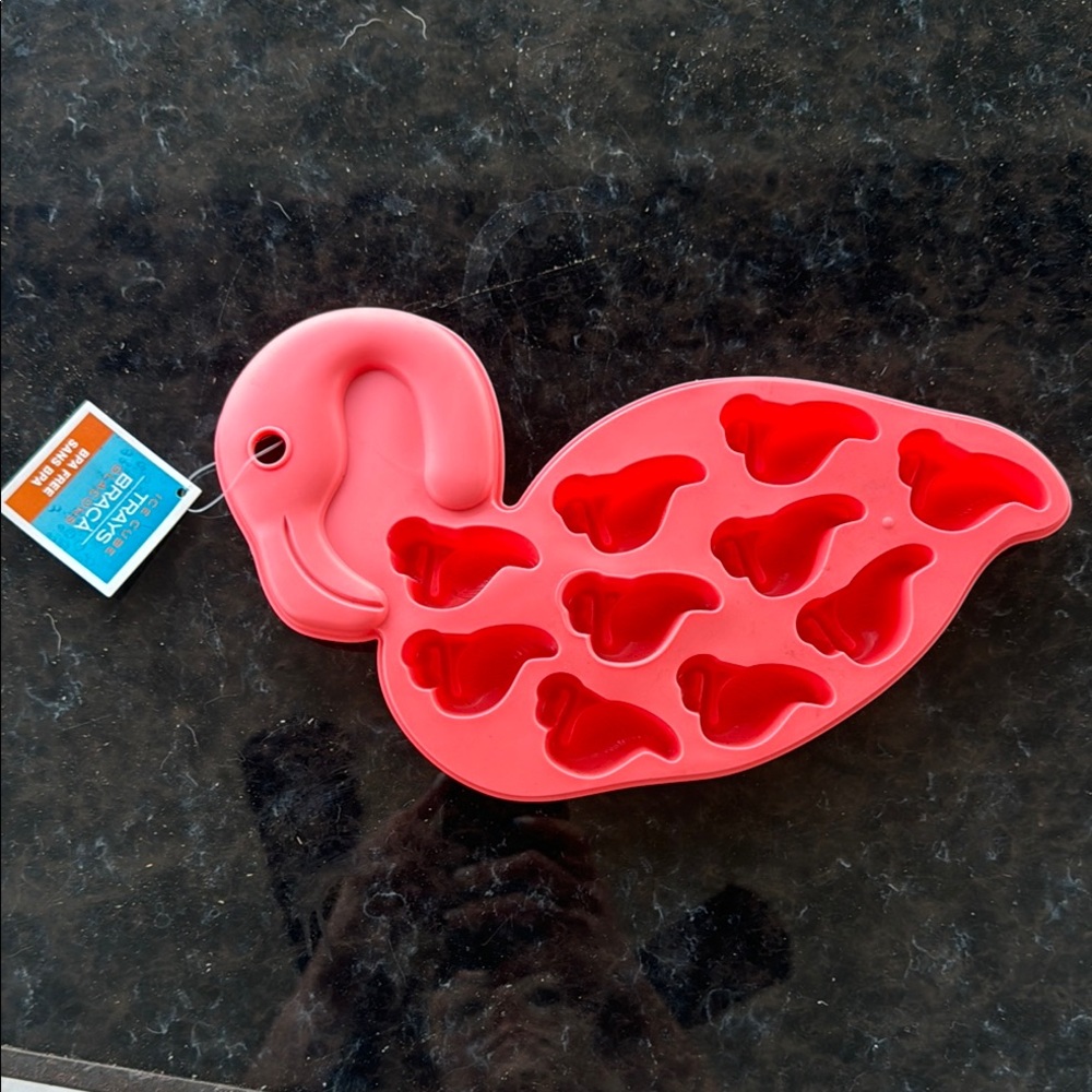 Fun • Hello Flamingo Silicone BPA Free Tray Mold